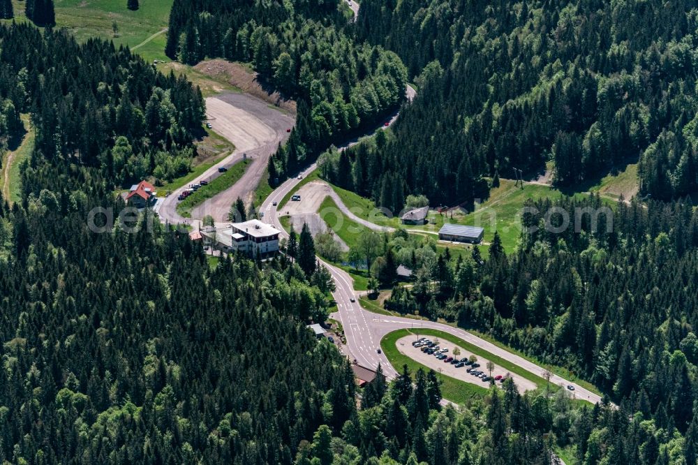 Aerial photograph Todtnau - Notschrei Todtnau in the state Baden-Wurttemberg, Germany