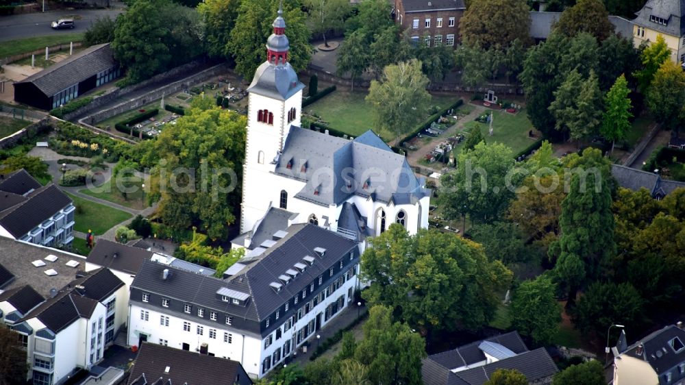 Aerial image Bonn - Parish Church of St. Peter in Vilich in the state North Rhine-Westphalia, Germany