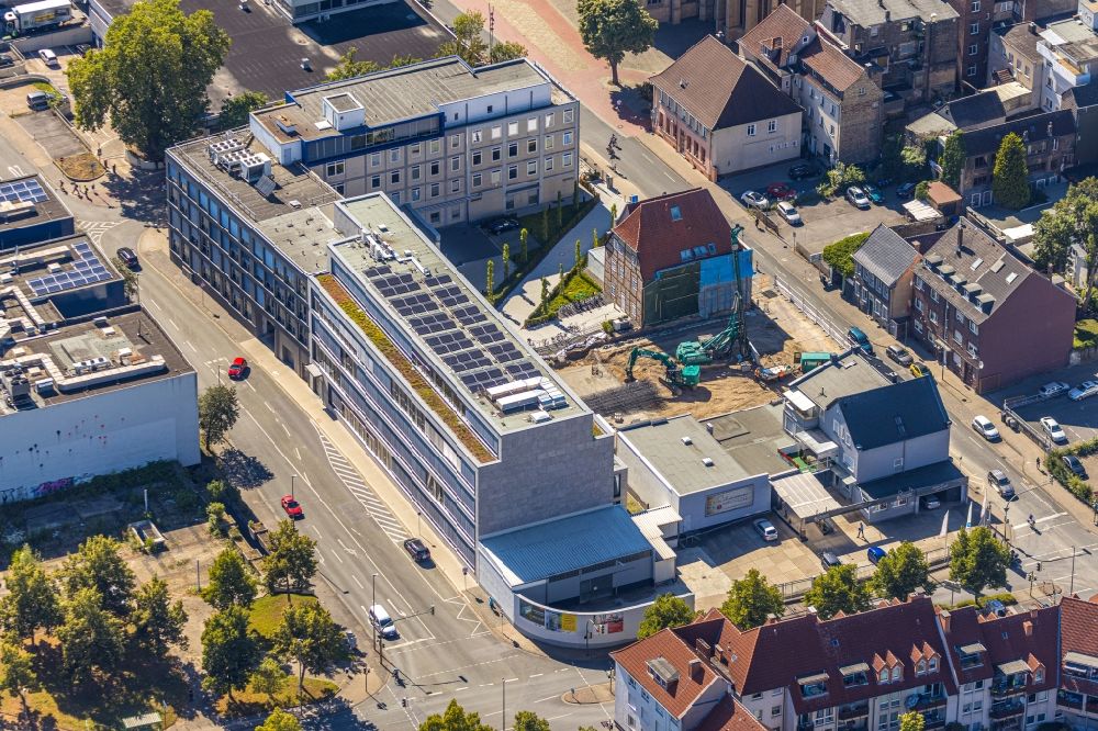 Aerial image Hamm - Press house of the newspaper Westfaelischer Anzeiger in Hamm in the state North Rhine-Westphalia