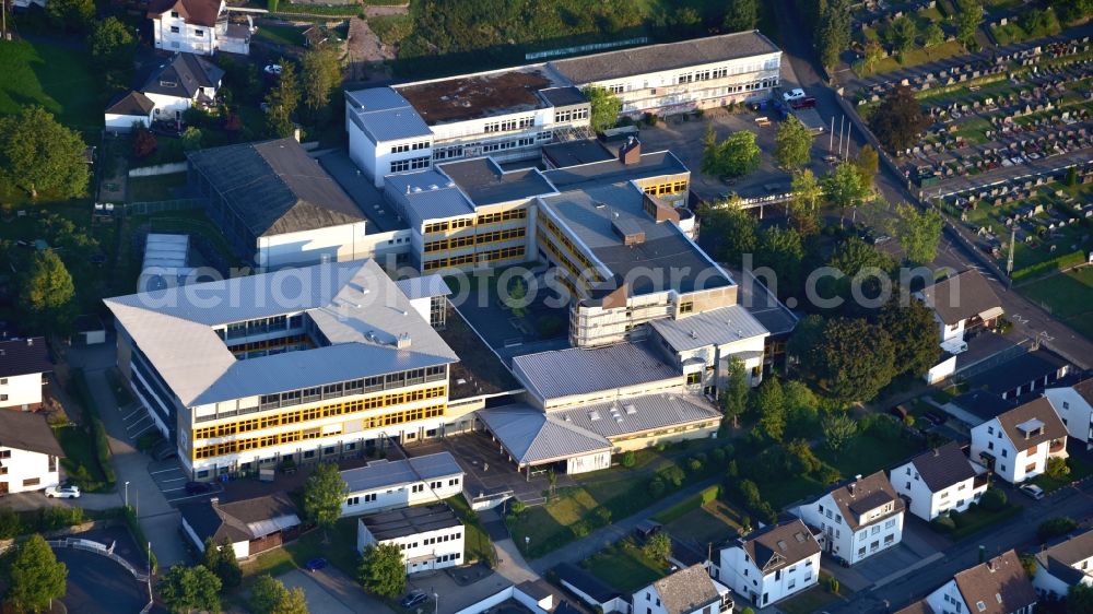 Aerial photograph Neustadt (Wied) - View of Realschule plus in Neustadt (Wied) in the state Rhineland-Palatinate, Germany
