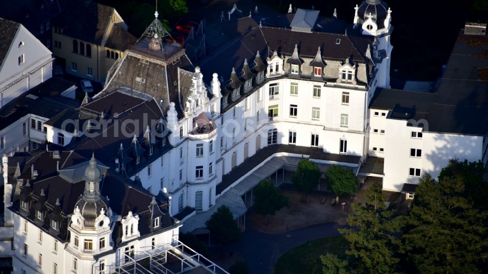 Bad Honnef from above - Rehabilitation center for disabled Hohenhonnef in Bad Honnef in the state of North Rhine-Westphalia