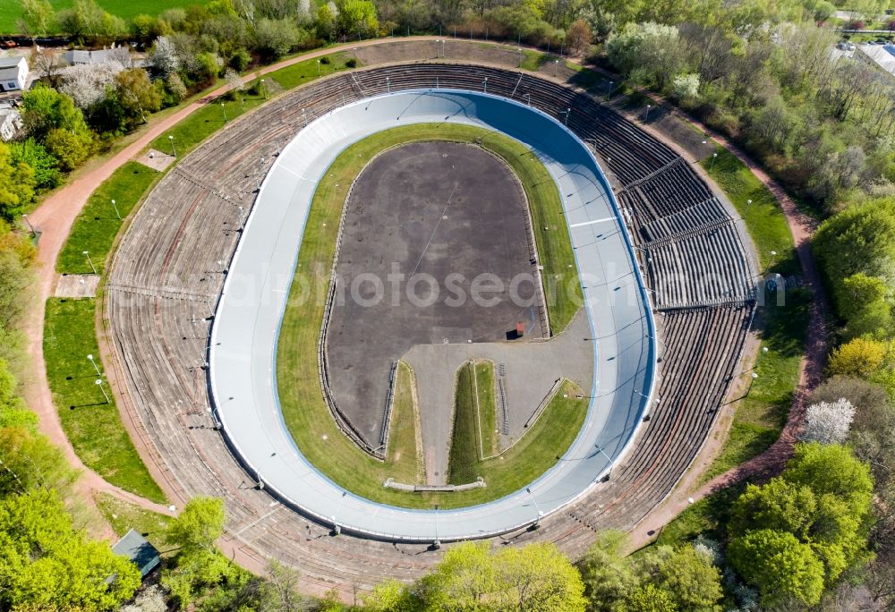 Aerial photograph Chemnitz - Racetrack racecourse in Chemnitz in the state Saxony