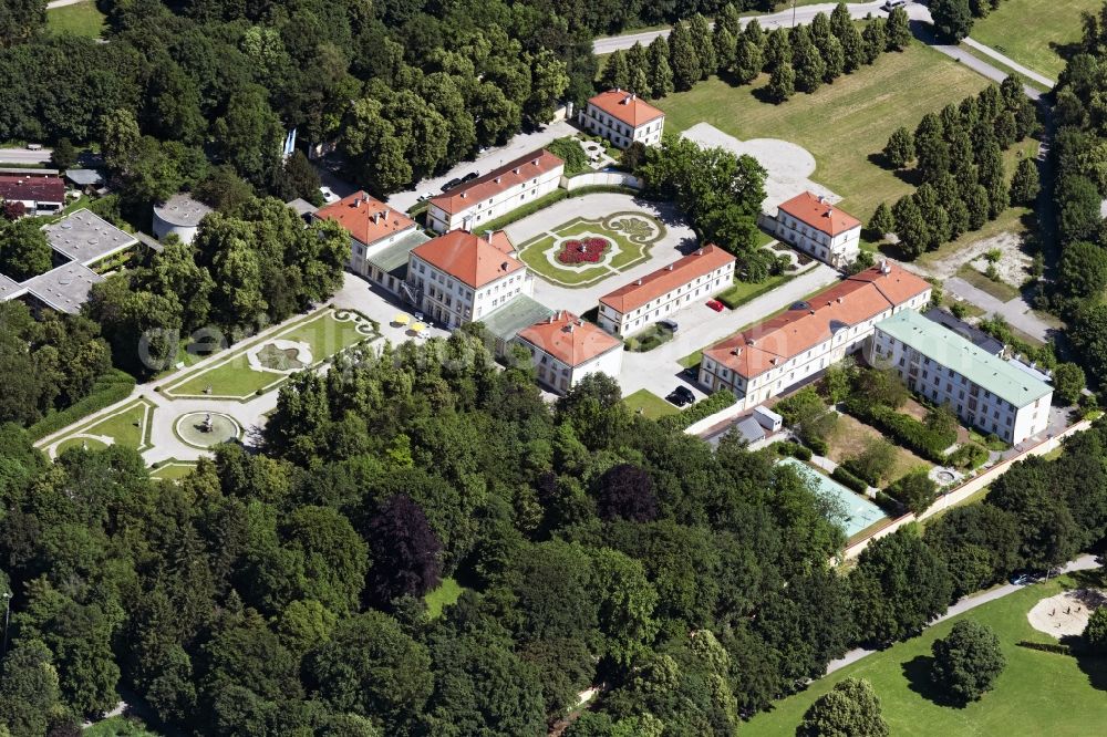 München from the bird's eye view: Castle of Fuerstenried in Munich in the state Bavaria, Germany