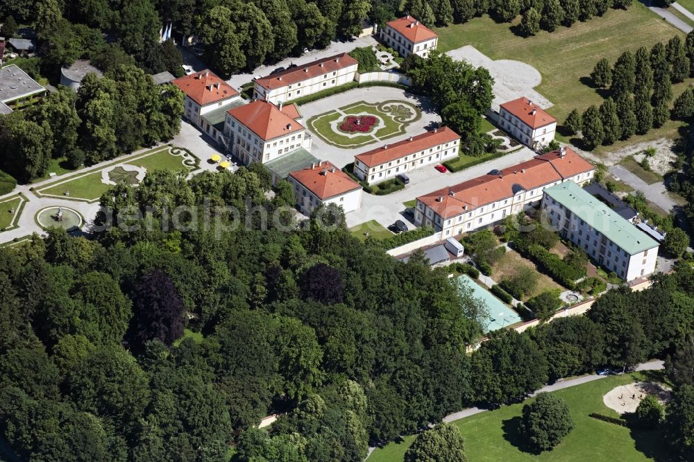 Aerial image München - Castle of Fuerstenried in Munich in the state Bavaria, Germany