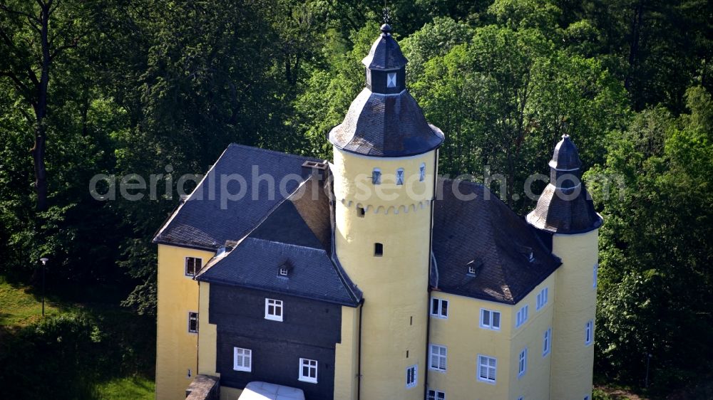 Aerial image Nümbrecht - Homburg Castle in Nuembrecht in the state North Rhine-Westphalia, Germany