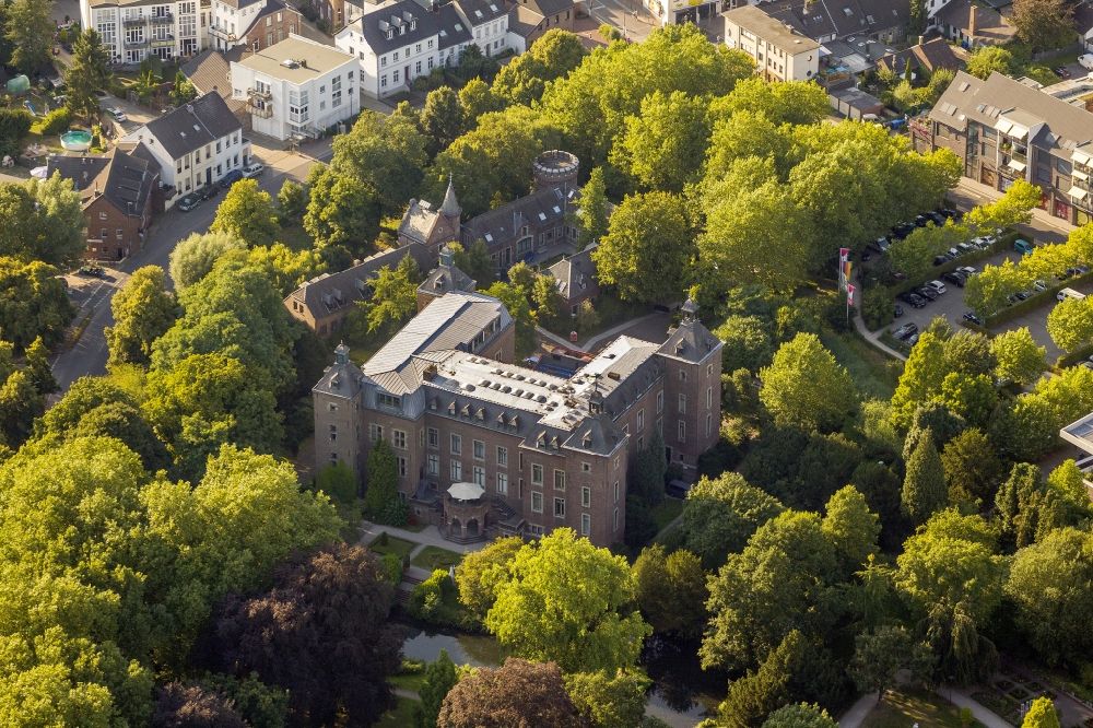 Aerial image Willich - Neersen Castle in Willich in North Rhine-Westphalia