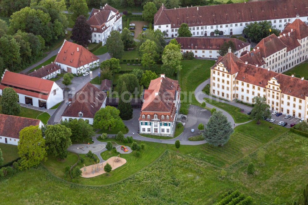 Salem from the bird's eye view: School building of the Schule Schloss Salem on Schlossbezirk in the district Stefansfeld in Salem in the state Baden-Wuerttemberg