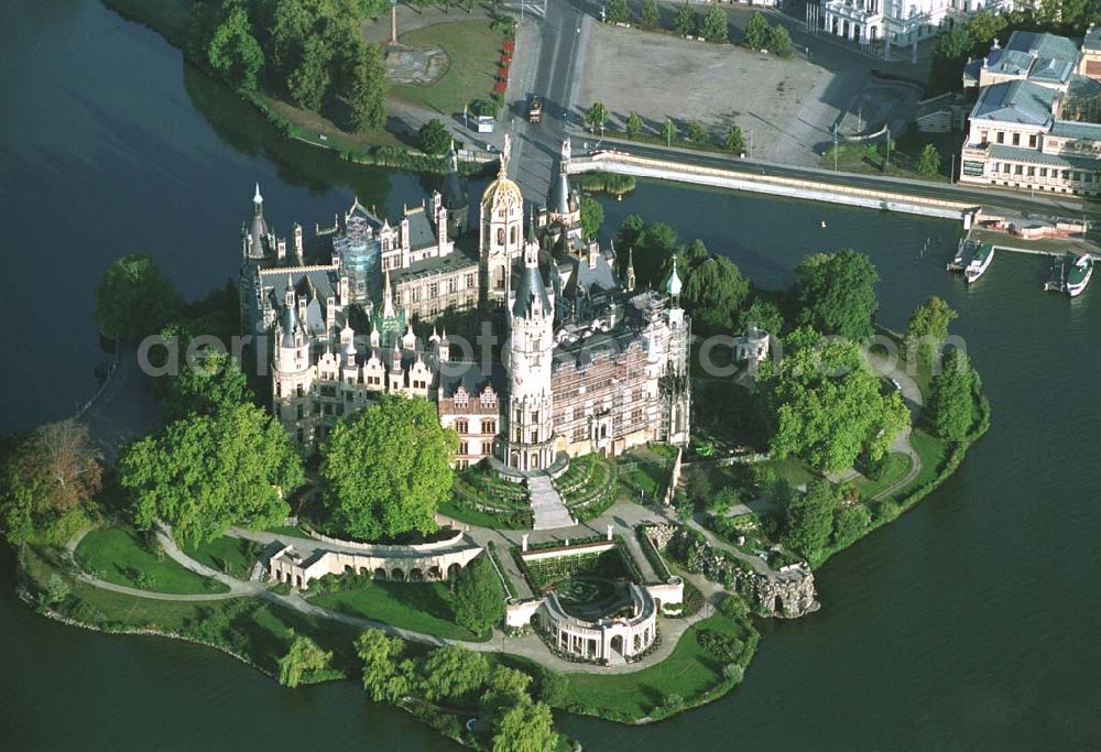 Aerial image Schwerin / Mecklenburg Vorpommern - 