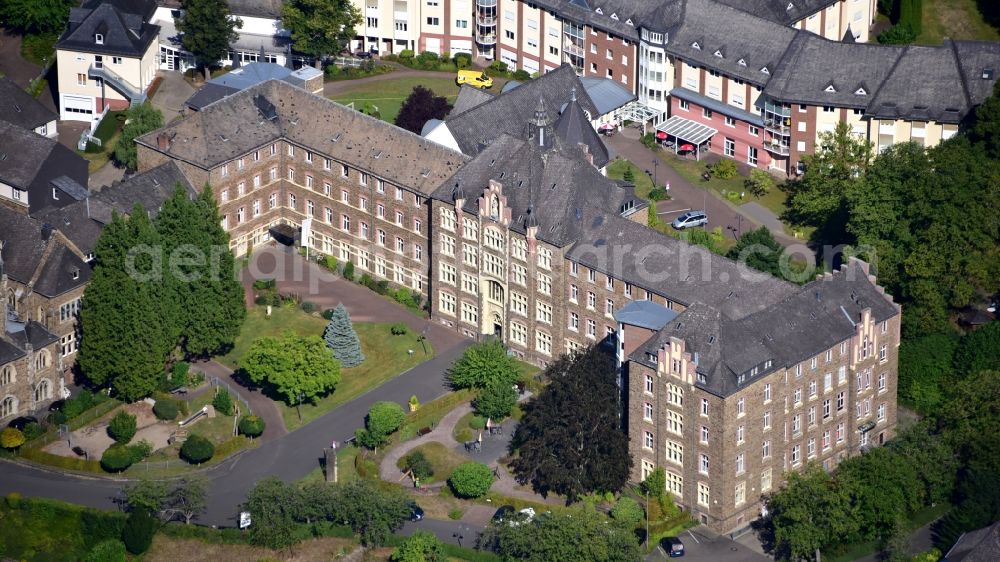 Hausen (Wied) from the bird's eye view: Retirement home St. Josefshaus in Hausen (Wied) in the state Rhineland-Palatinate, Germany