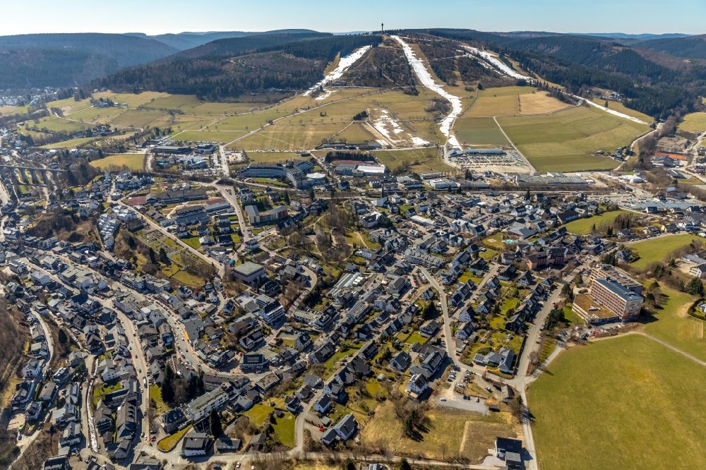 Aerial image Willingen (Upland) - Settlement area in the district Effelsberg in Willingen (Upland) in the state Hesse, Germany