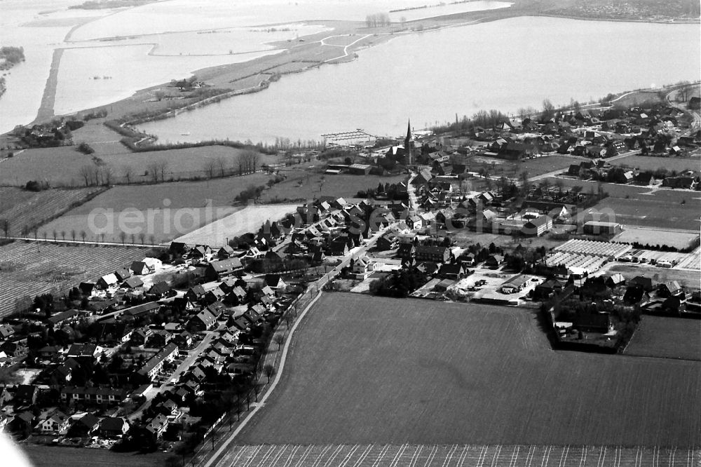 Aerial photograph Xanten - Settlement area in the district Vynen in Xanten in the state North Rhine-Westphalia, Germany