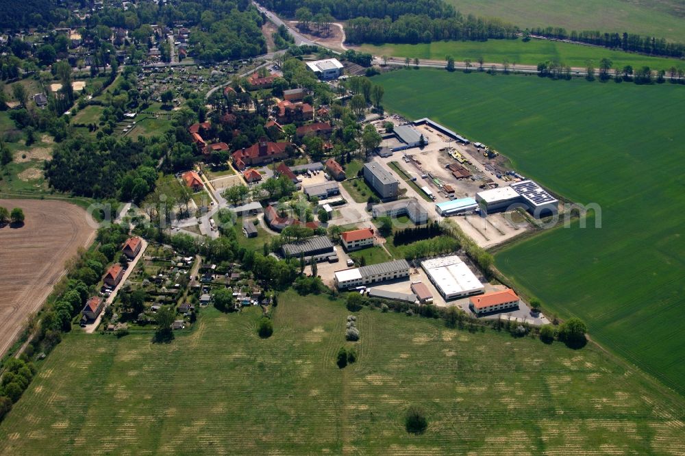 Aerial photograph Struveshof - The district in Struveshof in the state Brandenburg, Germany