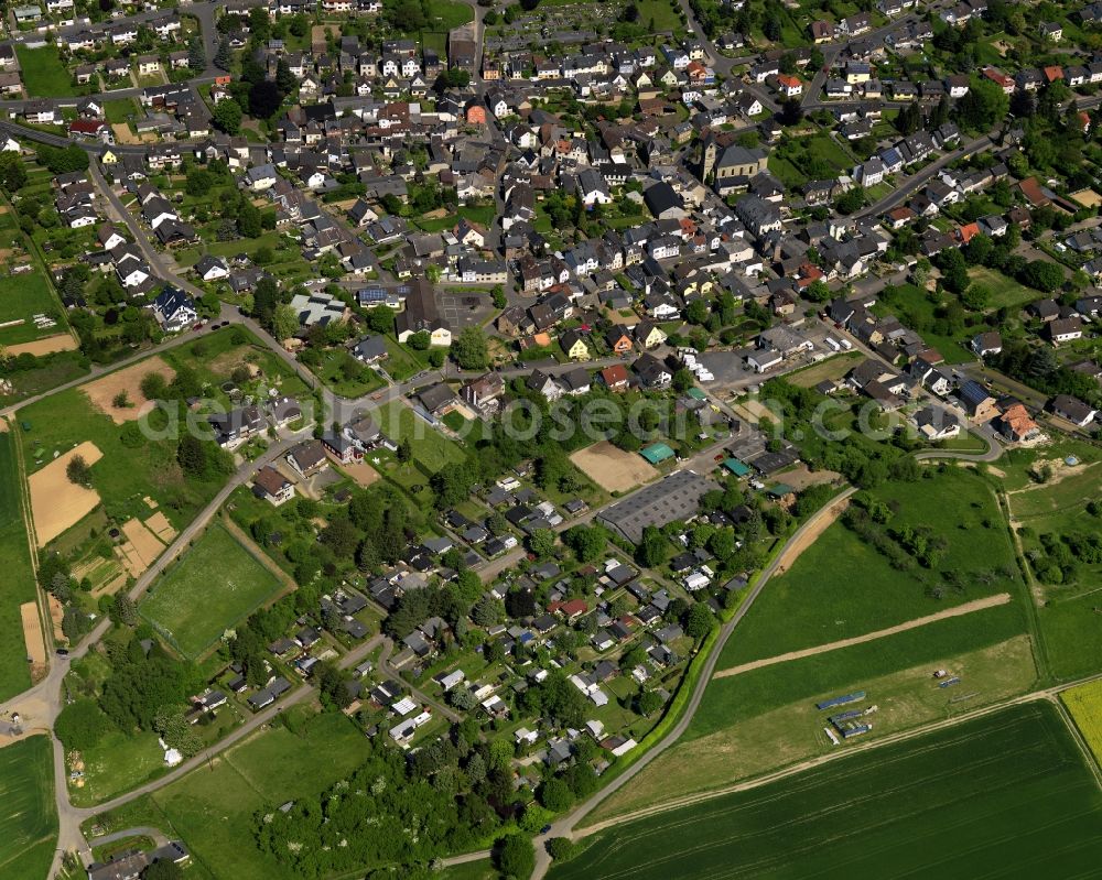 Aerial photograph Sinzig - Sinzig in Rhineland-Palatinate