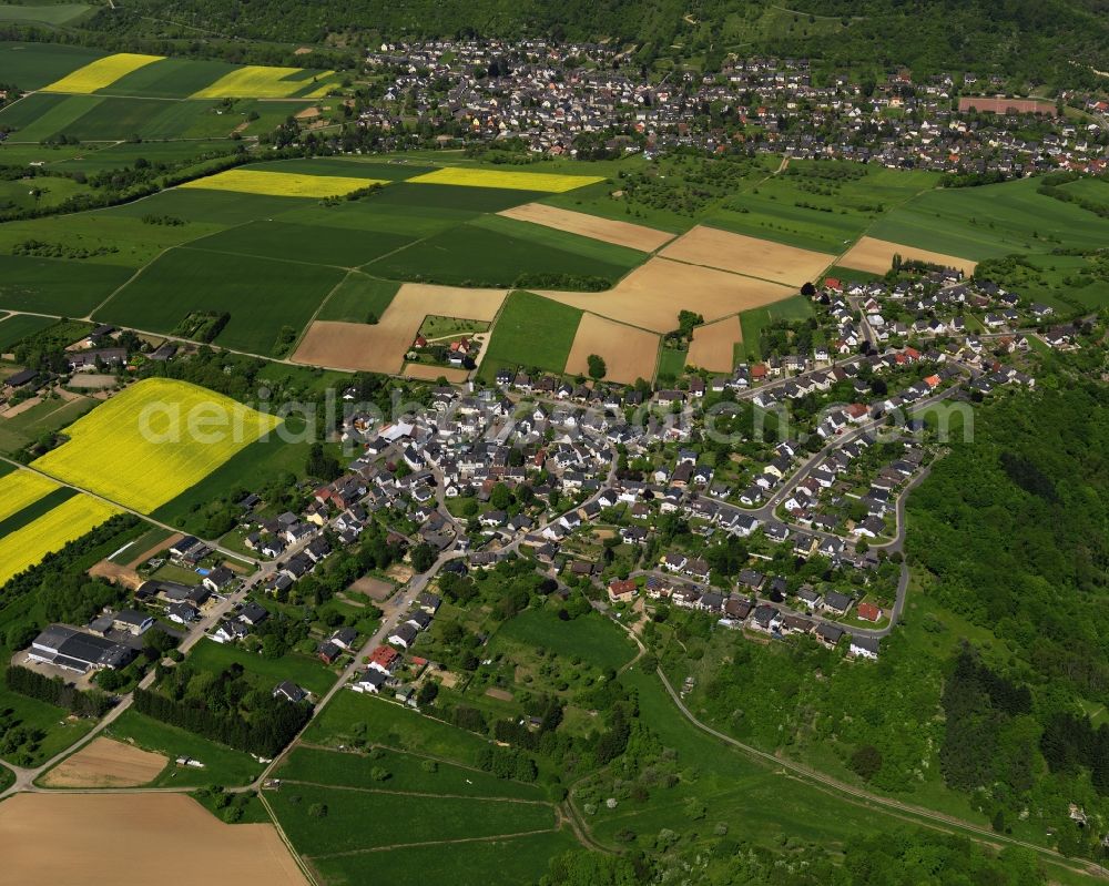 Sinzig from the bird's eye view: Sinzig in Rhineland-Palatinate