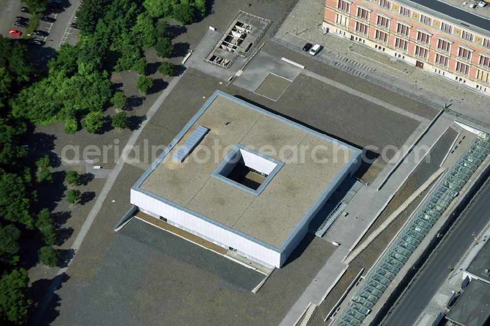 Aerial photograph Berlin - View of the foundation of the Topography of Terror in the district of Kreuzberg in Berlin