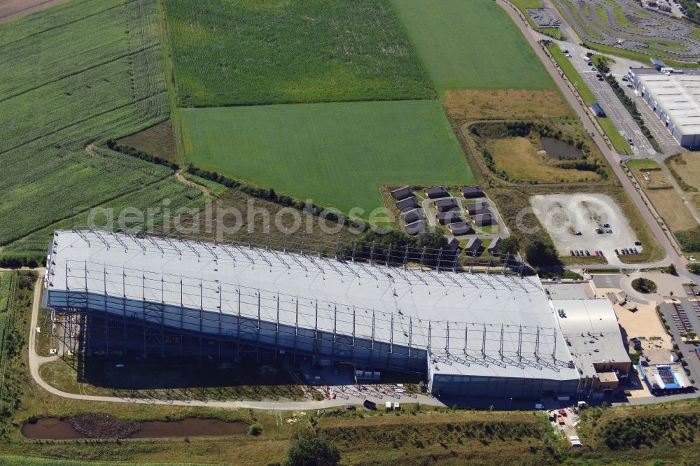 Aerial image Bispingen - Snow Dome in Bispingen in the state of North Rhine-Westphalia