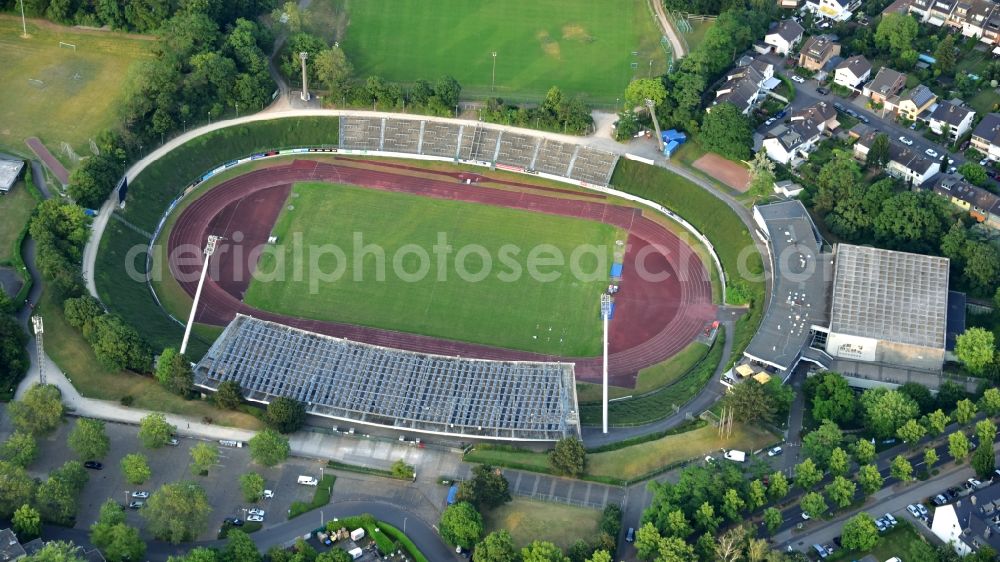Aerial photograph Bonn - Sports park north in Bonn in the state North Rhine-Westphalia, Germany