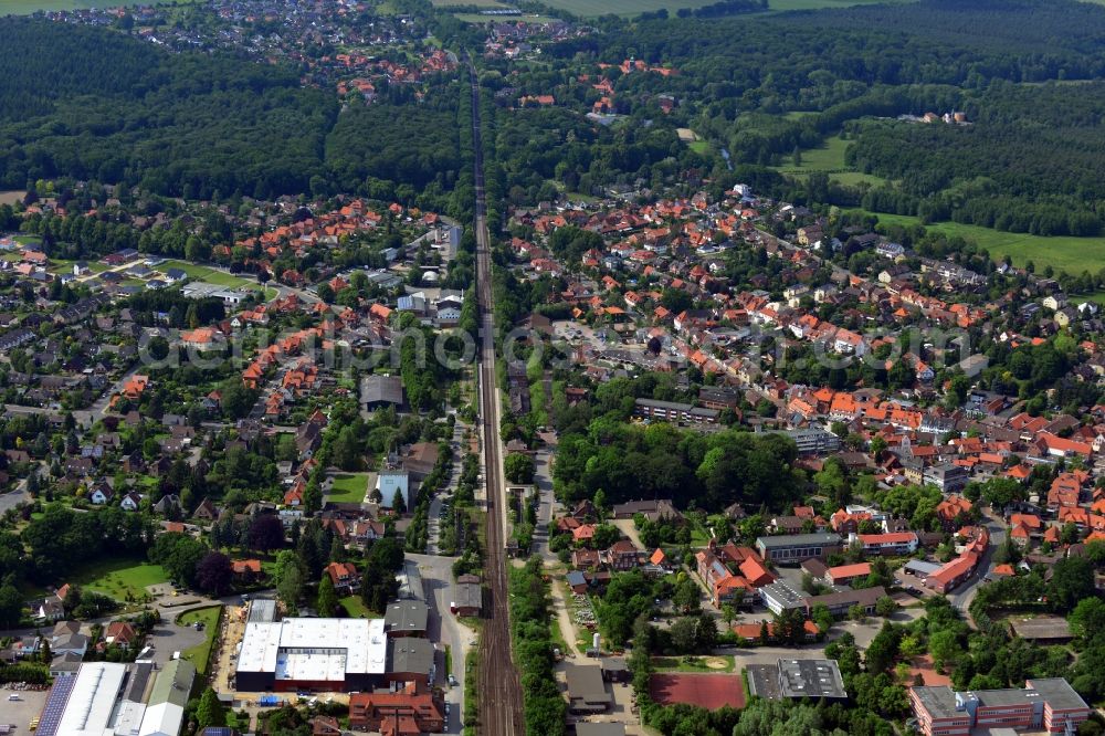 Aerial photograph Bad Bevensen - City view of Bad Bevensen in the state Lower Saxony