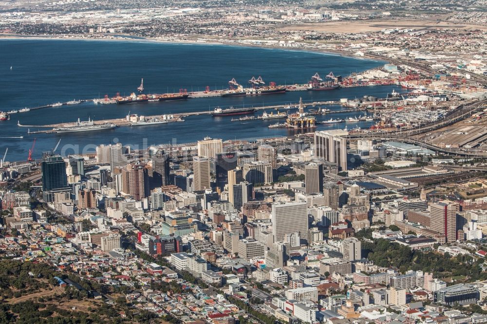 Aerial image Kapstadt - Cityscape of the Cap Town in South Africa a venue of the 2010 FIFA World Cup