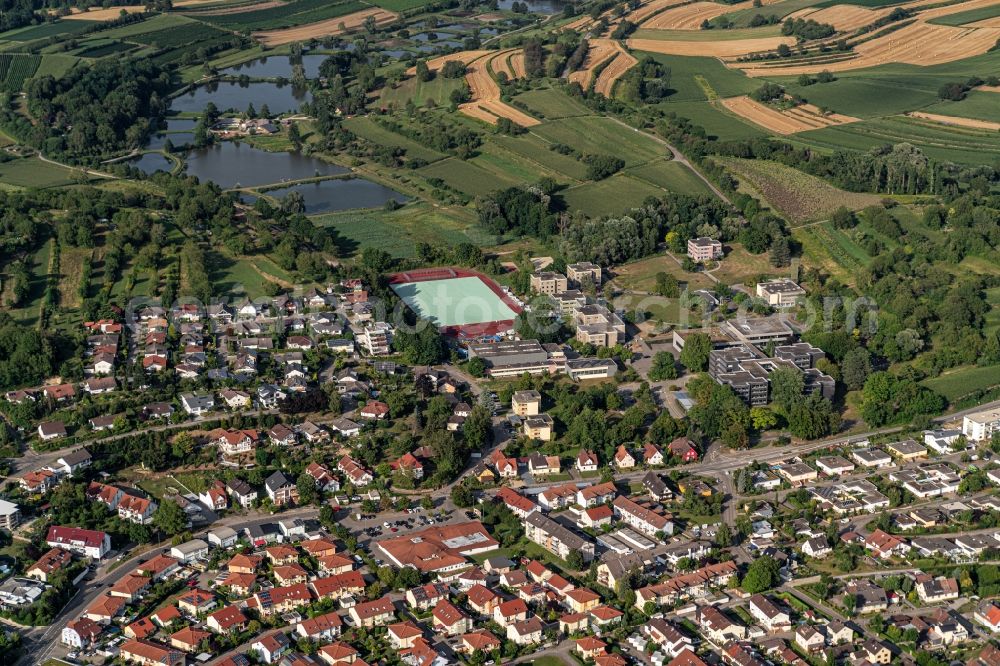 Aerial photograph Ettenheim - District Ettenheim Ost in the city in Ettenheim in the state Baden-Wurttemberg, Germany