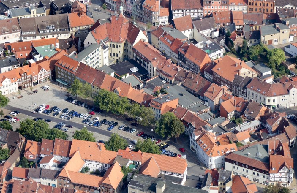 Helmstedt from above - View on Helmstedt in the state Lower Saxony