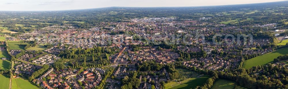 Aerial photograph Winterswijk - City view on down town in Winterswijk in Gelderland, Netherlands