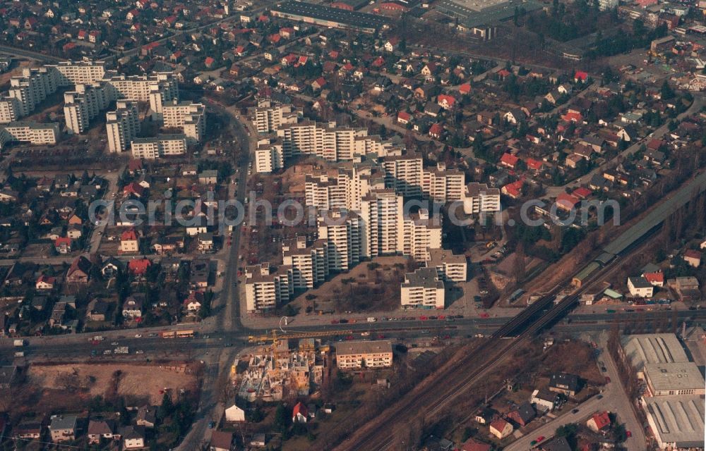 Aerial photograph Berlin - City view of downtown area Maerkisches Viertel in the district Reinickendorf in Berlin