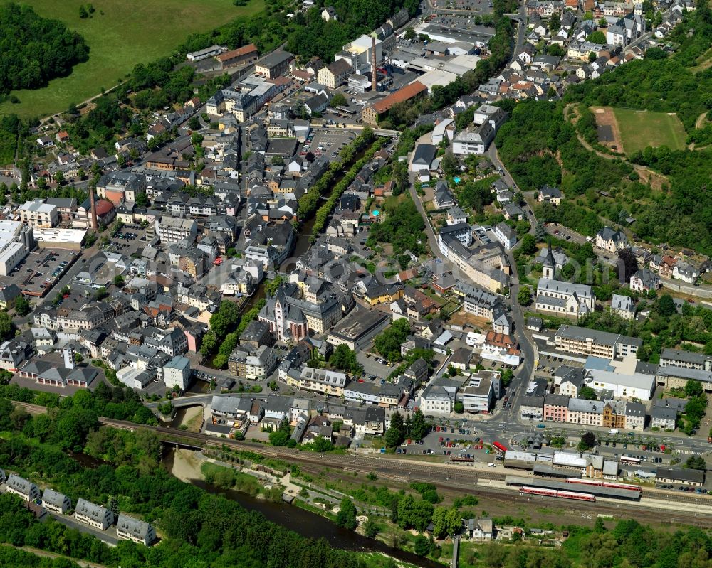 Aerial image Kirn - Cityscape of Kirn in Rhineland-Palatinate