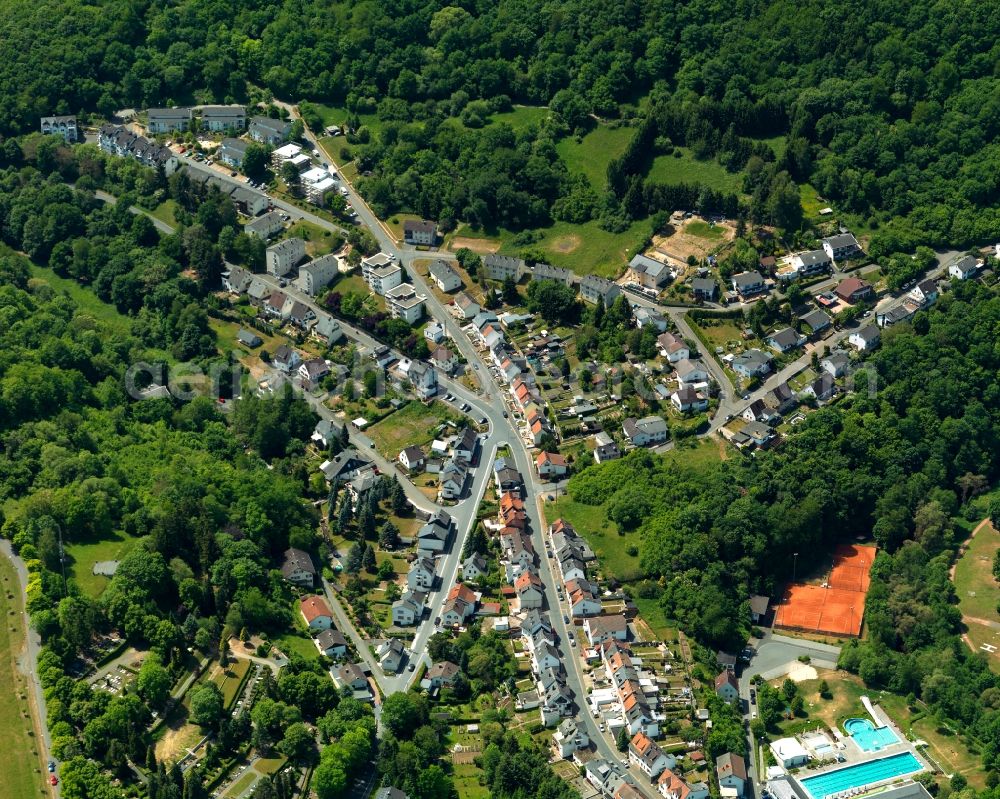 Aerial photograph Kirn - Cityscape of Kirn in Rhineland-Palatinate