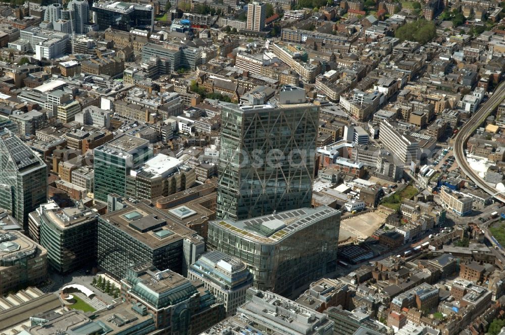 Aerial photograph London - City view of London in England