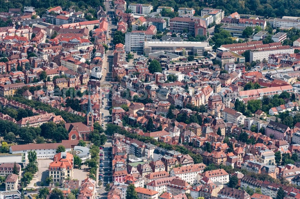 Aerial image Stuttgart - District Ostheim in the city in Stuttgart in the state Baden-Wurttemberg, Germany