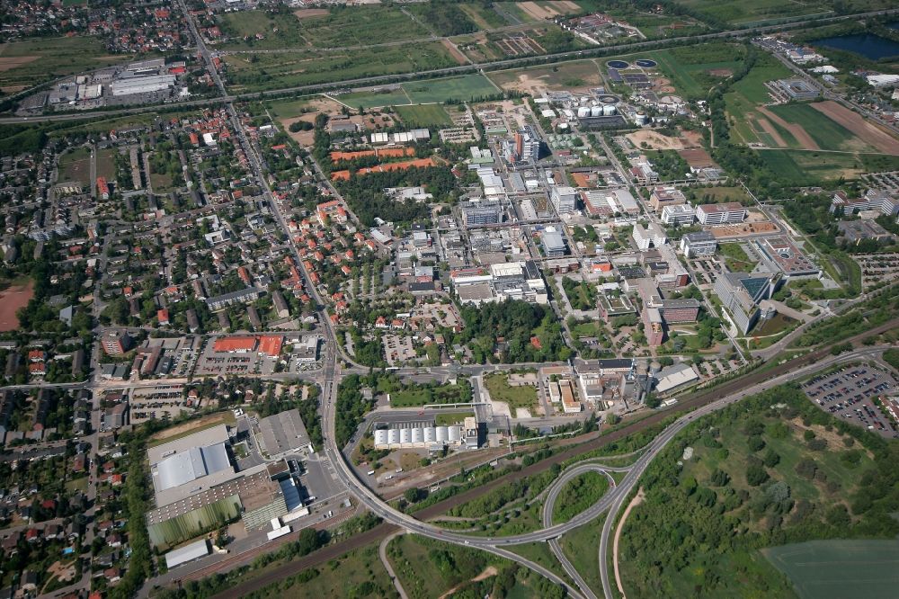 Aerial image Ingelheim am Rhein - Center in Ingelheim am Rhein in Rhineland-Palatinate