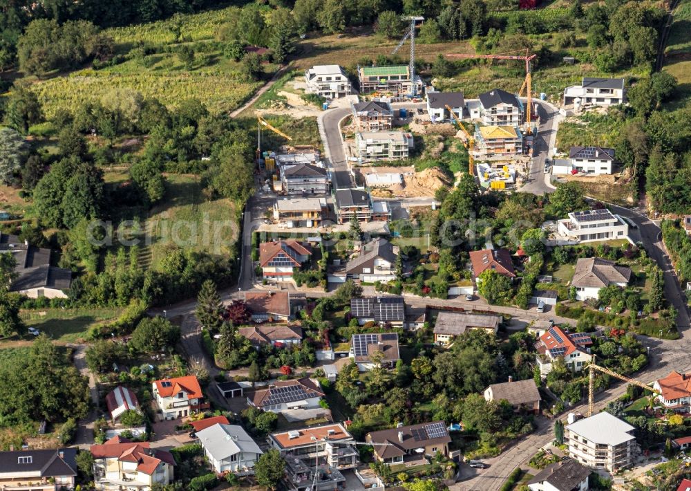 Aerial image Ettenheim - Outskirts residential in Ettenheim in the state Baden-Wurttemberg, Germany