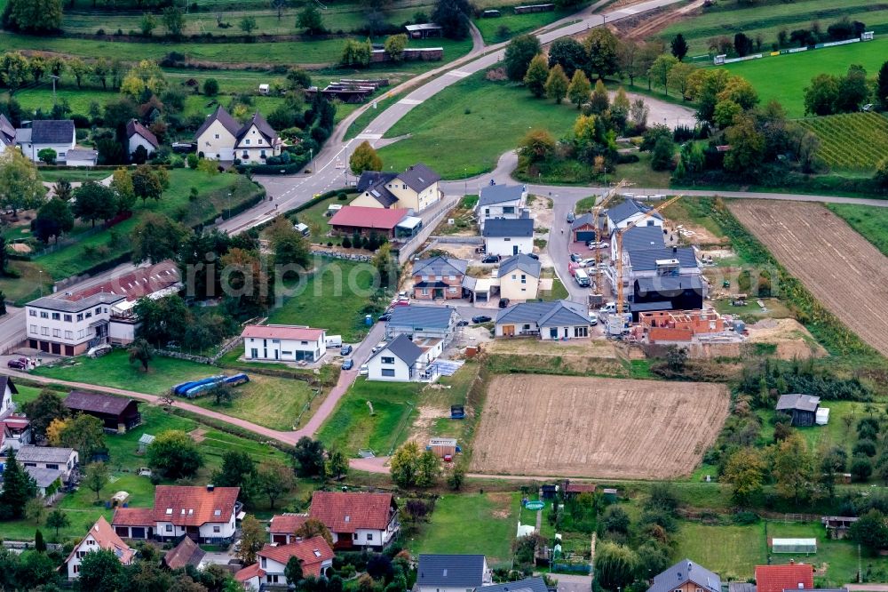 Aerial photograph Wallburg - Outskirts residential in Wallburg in the state Baden-Wurttemberg, Germany