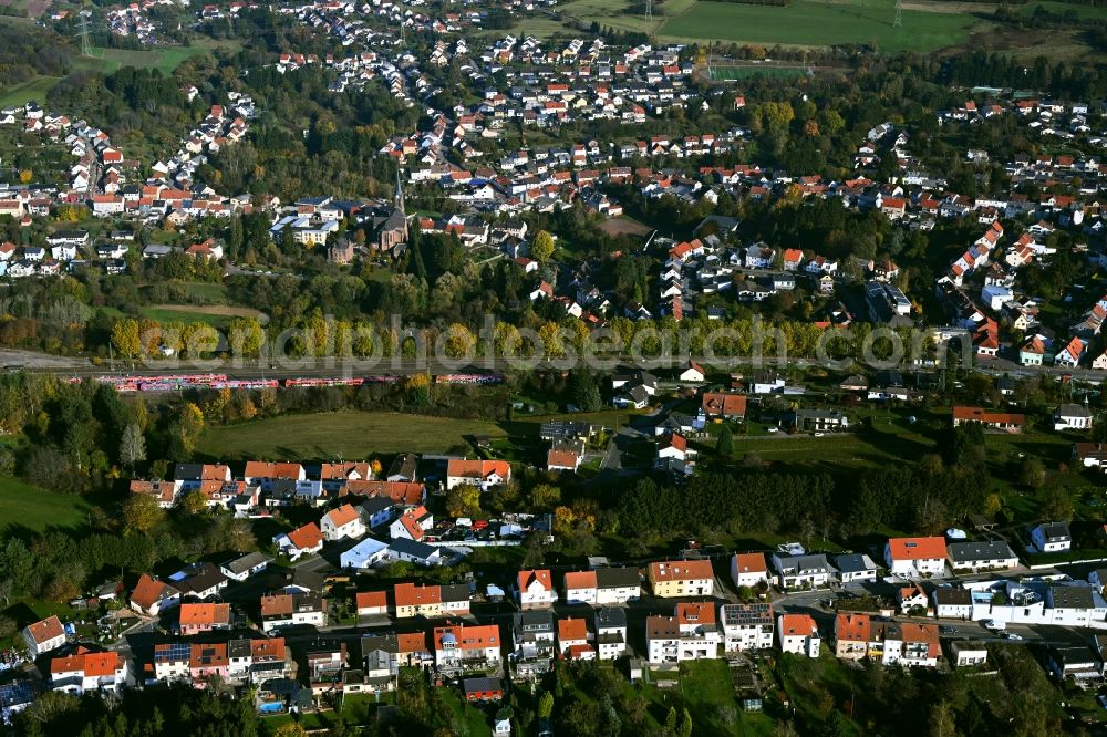 Aerial photograph Wemmetsweiler - Outskirts residential in Wemmetsweiler in the state Saarland, Germany