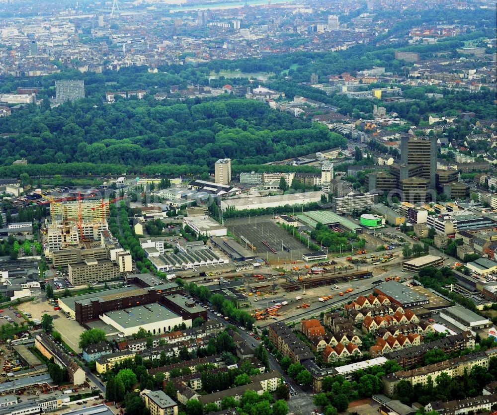 Aerial image Köln, Braunsfeld - Braunsfeld district in the metropolitan area in Cologne in North Rhine-Westphalia