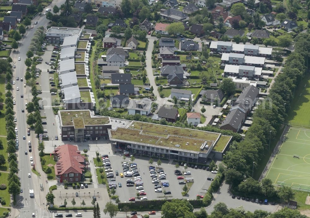 Aerial photograph Flensburg - District Fruerlund in the city in Flensburg in the state Schleswig-Holstein