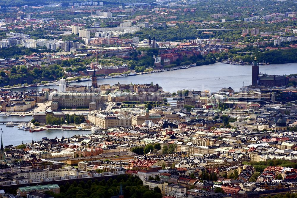 Aerial photograph Stockholm - The city center in the downtown area in Stockholm in Stockholms laen, Sweden