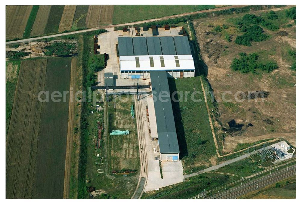Aerial photograph Parndorf / Österreich - Stahlwerk der Unternehmensgruppe Max Aicher in 2460 Parndorf bei Wien nordöstlich des nationalparkes Neusiedler See. ARI-Baustahl GmbH, Hanaweg, 711 Parndorf AT