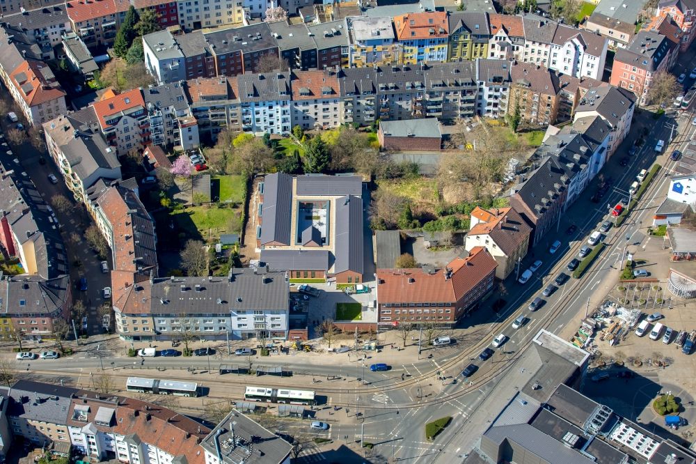 Aerial photograph Witten - Life care of hospice Marien Hospital Witten in Witten in the state North Rhine-Westphalia, Germany