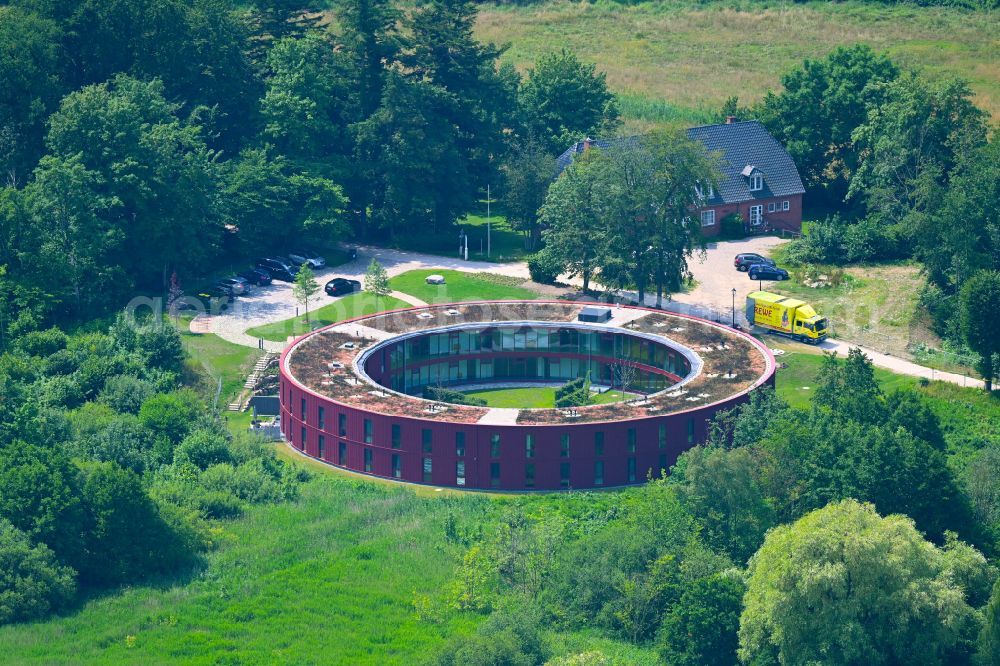 Güby from above - Student Residence - Building Louisenlund on street Louisenlund in Gueby in the state Schleswig-Holstein, Germany