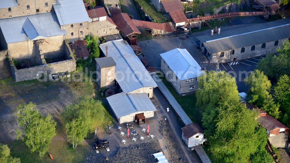 Aerial photograph Enspel - Tertiary and industrial adventure park Stoeffel in Enspel in the state Rhineland-Palatinate, Germany