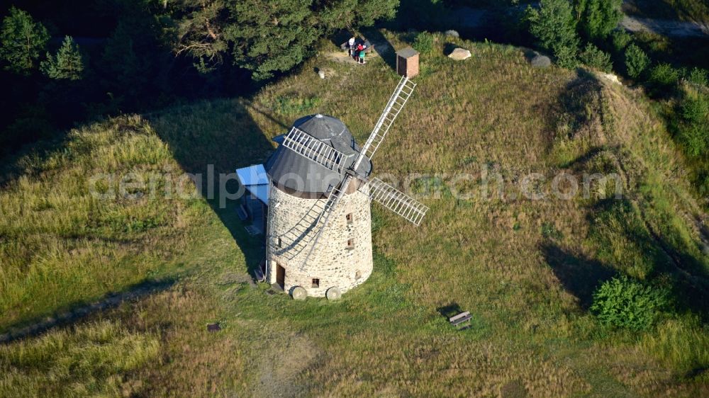 Aerial photograph Thale - Teufelsmuehle in Warnstedt in the Harz in the state Saxony-Anhalt, Germany