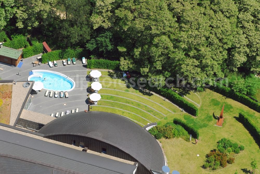 Aerial Photograph Bad Belzig Spa And Swimming Pools At The