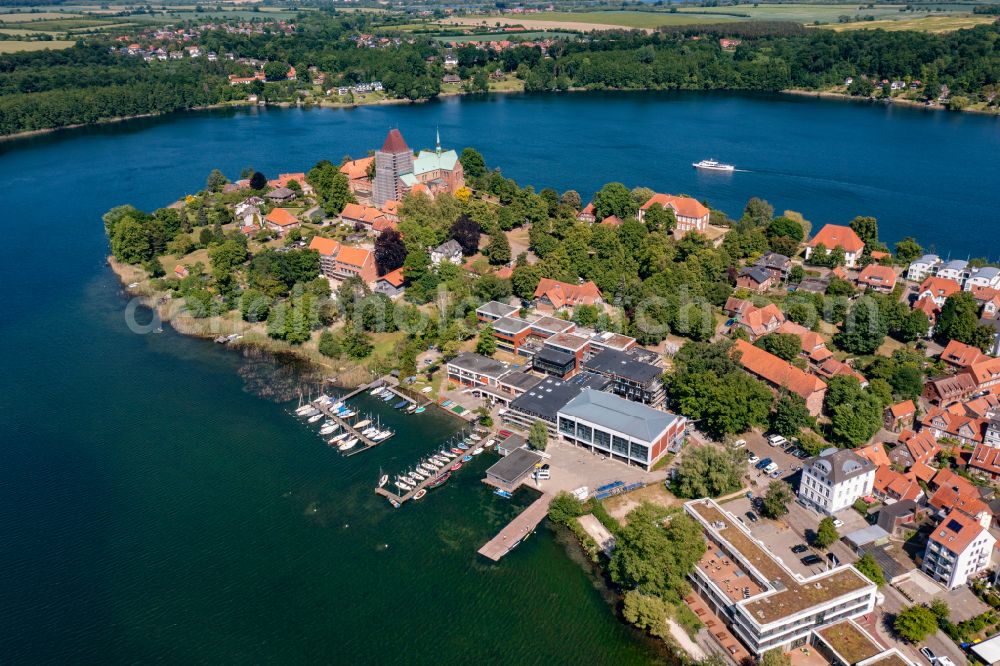 Aerial photograph Ratzeburg - Conversion and expansion of the rowing academy in Ratzeburg in the state Schleswig-Holstein, Germany