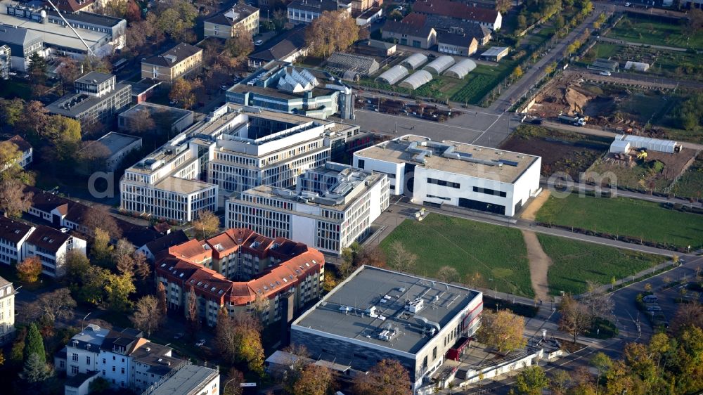 Bonn from above - Unicampus Poppelsdorf in the state North Rhine-Westphalia, Germany