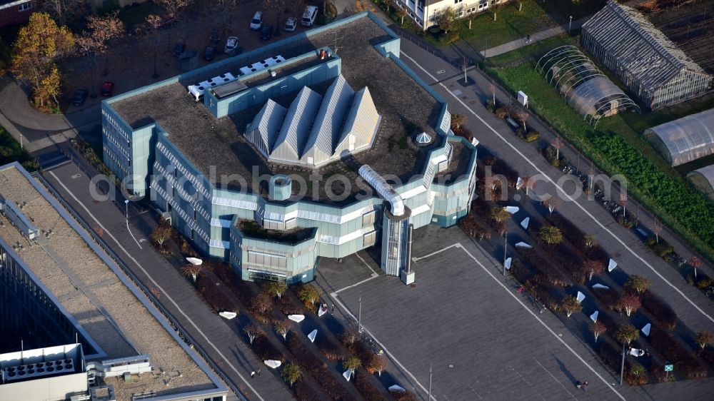 Aerial photograph Bonn - University and State Library Bonn, department library for medicine, natural sciences and agriculture in Bonn in the state North Rhine-Westphalia, Germany