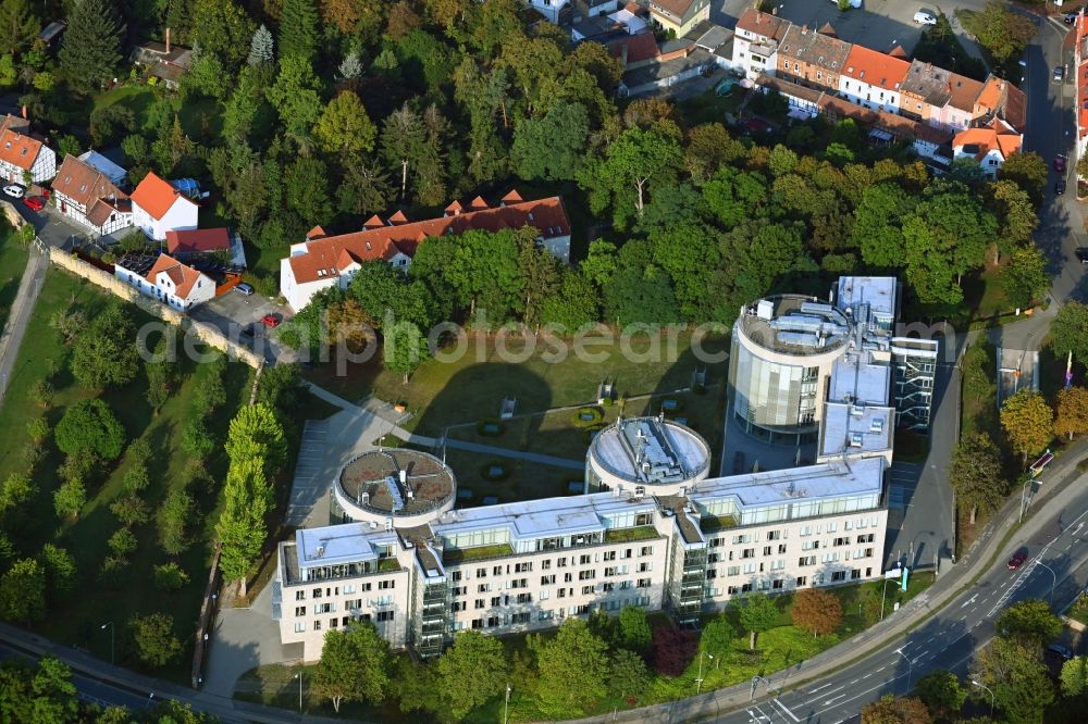 Aerial image Helmstedt - Administration building of the company of Avacon in Helmstedt in the state Lower Saxony, Germany