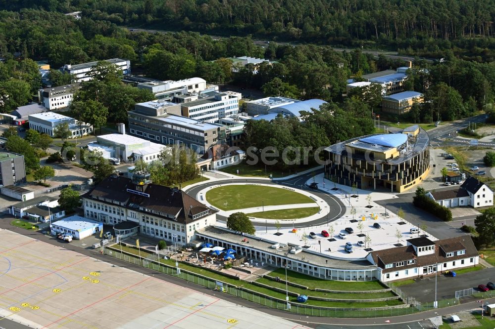 Aerial image Braunschweig - Administration building of the company of BraWo Lilienthalhaus GmbH in Brunswick in the state Lower Saxony, Germany