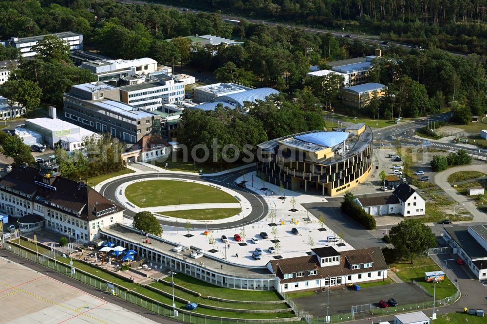 Aerial photograph Braunschweig - Administration building of the company of BraWo Lilienthalhaus GmbH in Brunswick in the state Lower Saxony, Germany